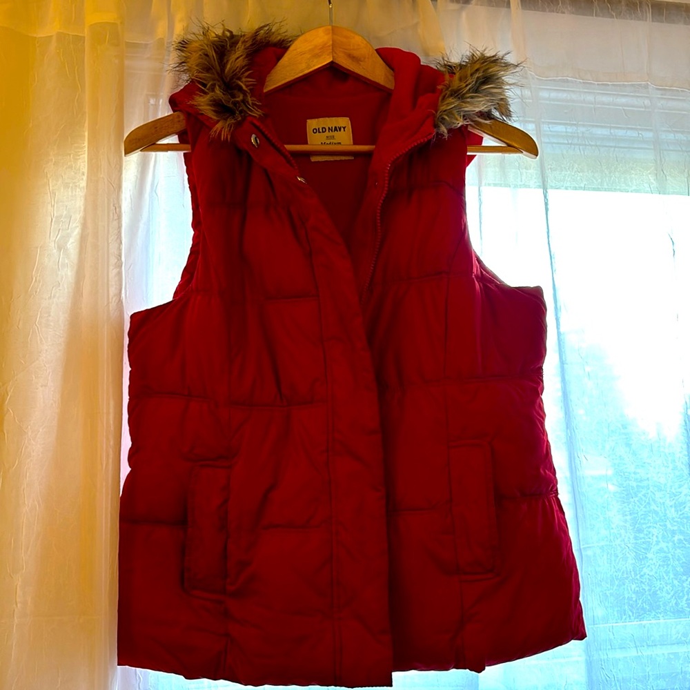 Women’s Red Vest